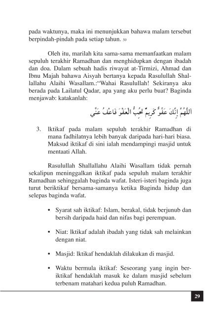 Panduan Puasa Ramadhan