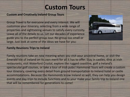Ireland Luxury Tour