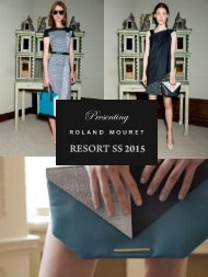  Roland Mouret Resort SS15 Collection