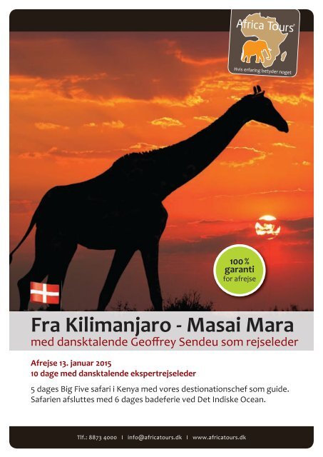 Fra Kilimanjaro - Masai Mara