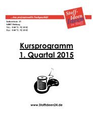 Kursprogramm 1. Quartal 2015