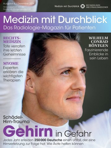 Patientenmagazin "Medizin mit Durchblick", Ausgabe 4, Dezember 2014