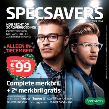 Specsavers folder 8 t/m 31 december 2014