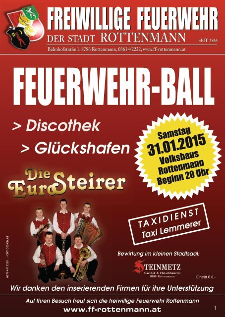 FEUERWEHR-BALL Rottenmann