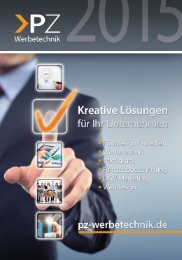 PZ Werbetechnik Katalog 2015