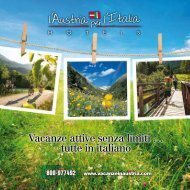 Vacanze attive senza limiti … tutte in italiano