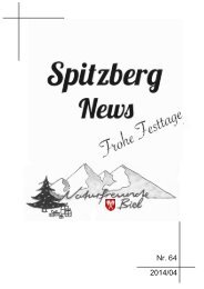 Spitzberg News