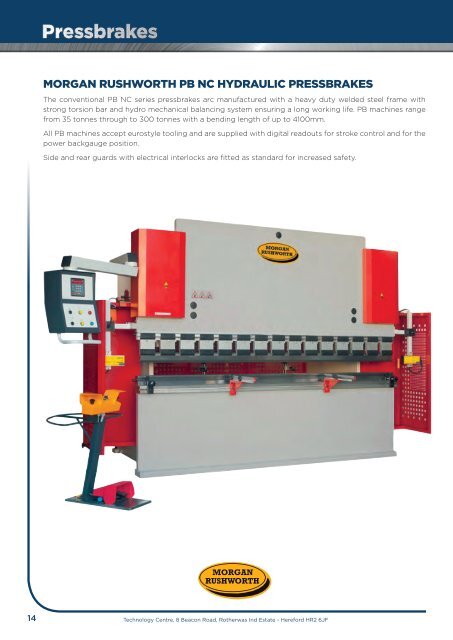 GUILLOTINE & PRESSBRAKE CATALOGUE