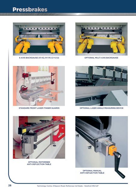 GUILLOTINE & PRESSBRAKE CATALOGUE