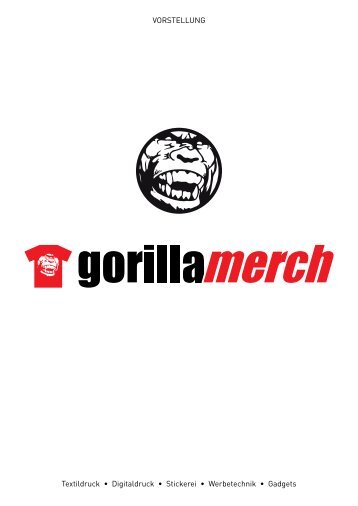 Gorilla Merch Presentation