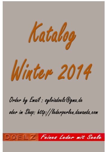 Katalog Winter 2014