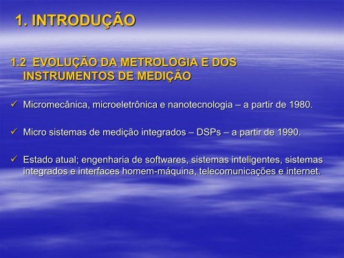 O QUE É METROLOGIA?