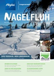 NAGELFLUH Winter 2014/2015 - Das Naturpark-Magazin