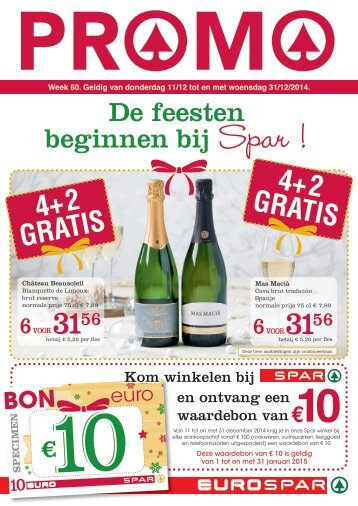 Eurospar folder 11 t/m 31 december 2014