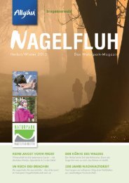 NAGELFLUH Herbst/Winter 2013/14 - Das Naturpark-Magazin