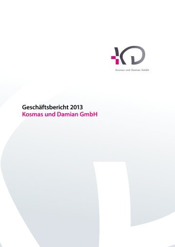 Kosmidion (Geschäftsbericht 2013)