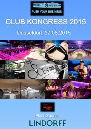 CLUB KONGRESS 2015
