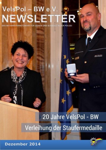 20 Jahre VelsPol - BW Verleihung der Staufermedaille