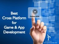 Create Cross Platform Apps using Corona SDK
