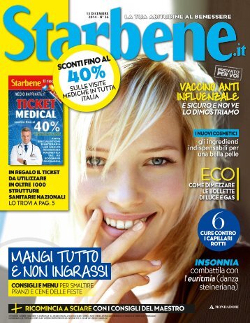 Starbene 15 dicembre 2014