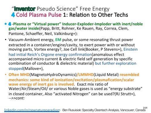 Tổng hợp hạt nhân lạnh, Tesla, Năng lượng tự do = Giả khoa học ?   /  Cold fusion, Tesla, Free energy = Pseudo science?