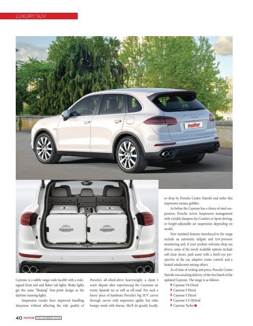 Monthly Motor - December 2014