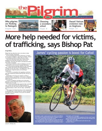 Issue 31 - The Pilgrim - September 2014 - The newspaper of the Archdiocese of Southwark