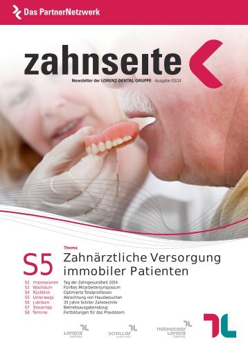 Lorenz Dental - Zahnseite 03/2014