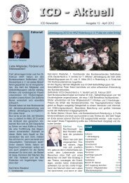 ICD Zeitung April 2012 - Defibrillator (ICD)