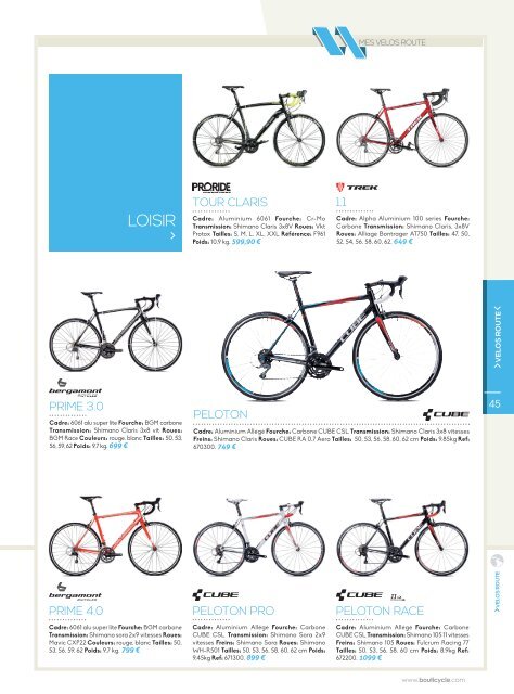 Catalogue Bouticycle 2015