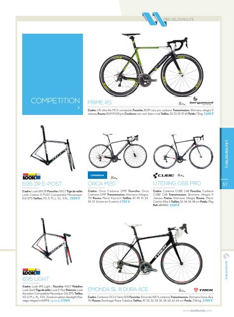 Catalogue Bouticycle 2015