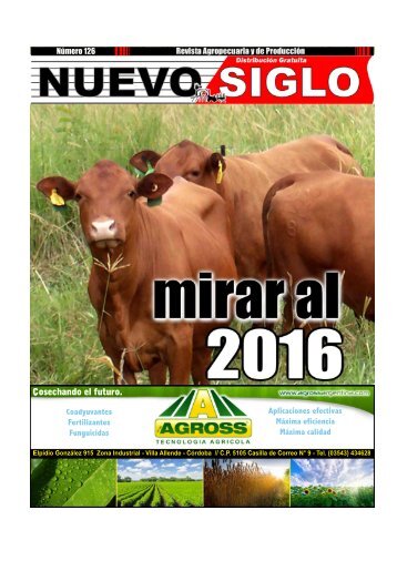 Revista Agropecuaria Nuevo Siglo Número 126