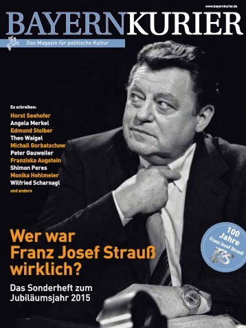 BAYERNKURIER-Sondermagazin 2014