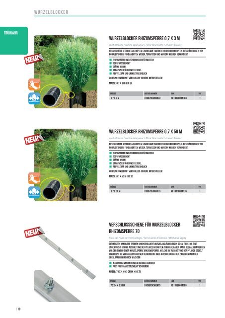 NOOR GARTENKATALOG