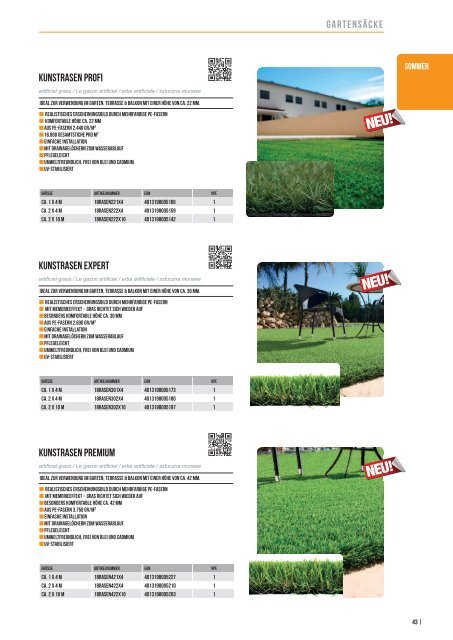 NOOR GARTENKATALOG