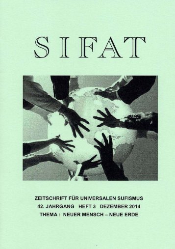 SIFAT - Zeitschrift für Universalen Sufismus - 2014 Heft 3 - Dezember (Leseprobe)