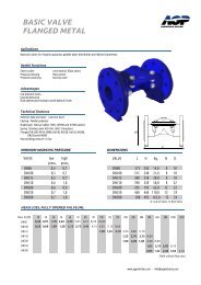 BASIC VALVE FLANGED METAL