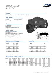 BASIC VALVE PLASTIC