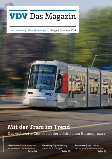 VDV Das Magazin Ausgabe Dezember 2014