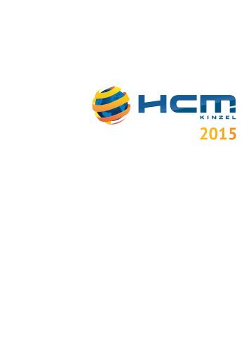 HCM Kinzel Katalog 2015