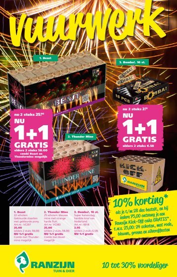 Ranzijn vuurwerk folder 2014/2015