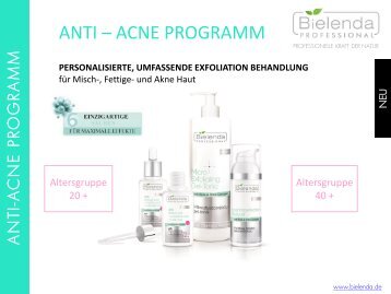 ANTI – ACNE PROGRAMM