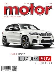 Monthly Motor - July 2014