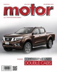 Monthly Motor - December 2014