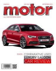 Monthly Motor - September 2014