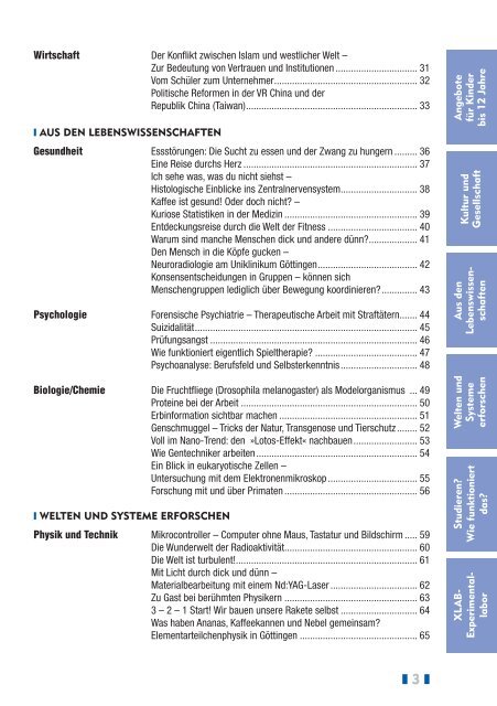 20. Juni 21. Juni 22. Juni 23. Juni 24. Juni - Göttinger Woche ...