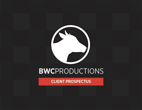 BWc Productions Pitchbook