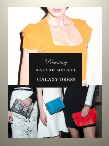  Roland Mouret Signature Galaxy Collection