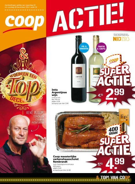 Coop folder 22 t/m 28 december 2014