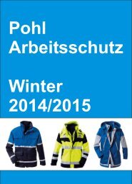 Pohl Arbeitsschutz Winter 2014/2015